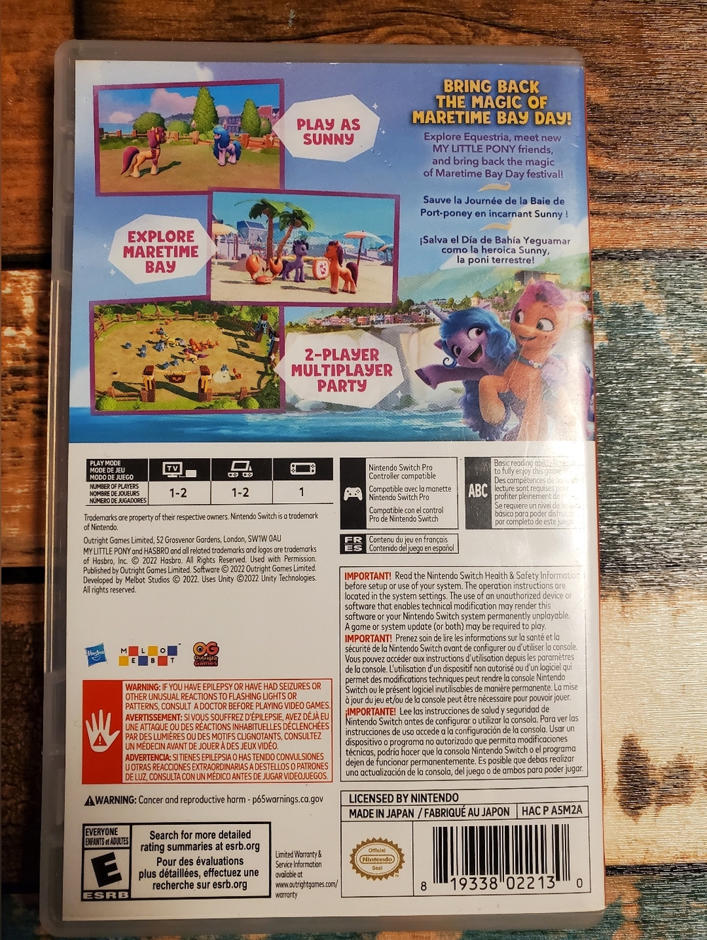 My Little Pony - A Maretime Bay Adventure, Nintendo Switch Game With Case - Picture 5 of 9